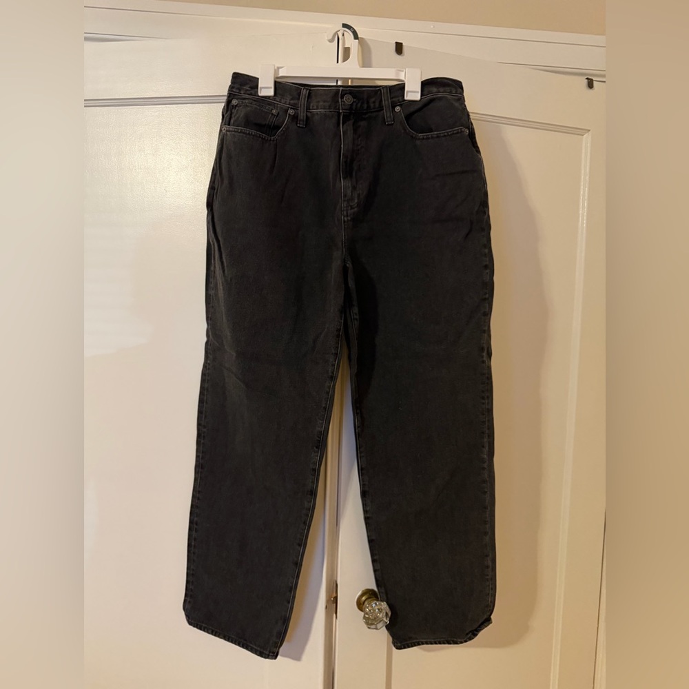 Madewell Dark Gray/Black Jeans